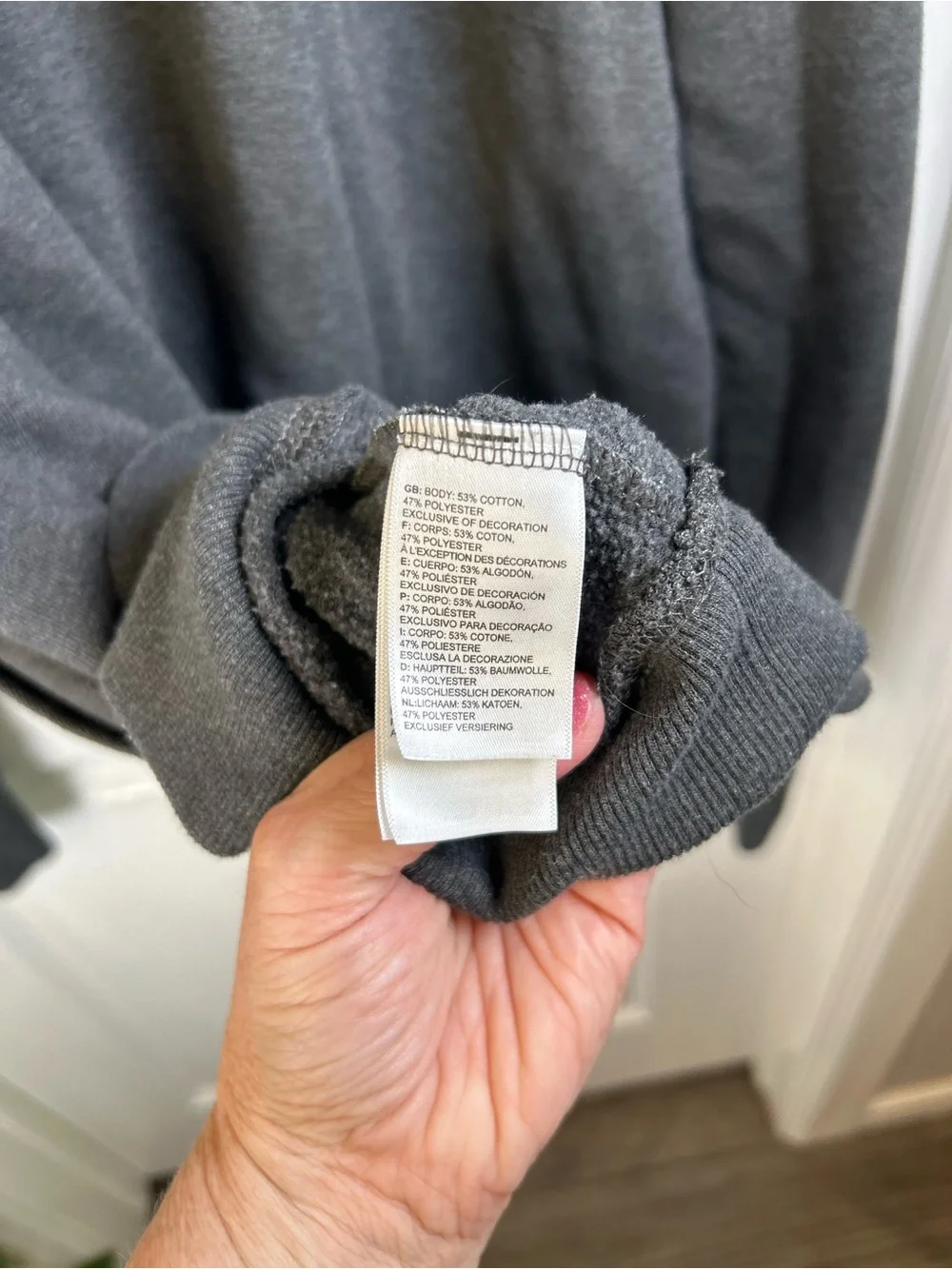THE NORTH FACE Grey Men's Half Dome Pullover Hoodie‎ Size XL